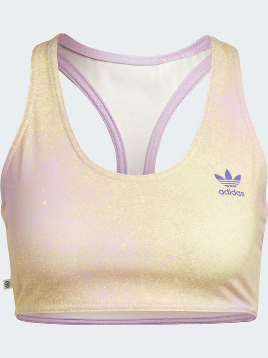 Γυναικείο Αθλητικό Μπουστάκι Bliss Lilac / Almost Yellow