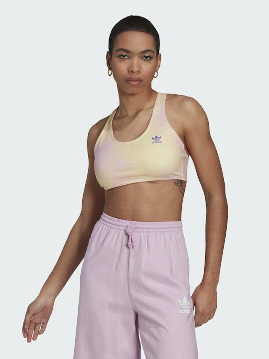 Γυναικείο Αθλητικό Μπουστάκι Bliss Lilac / Almost Yellow