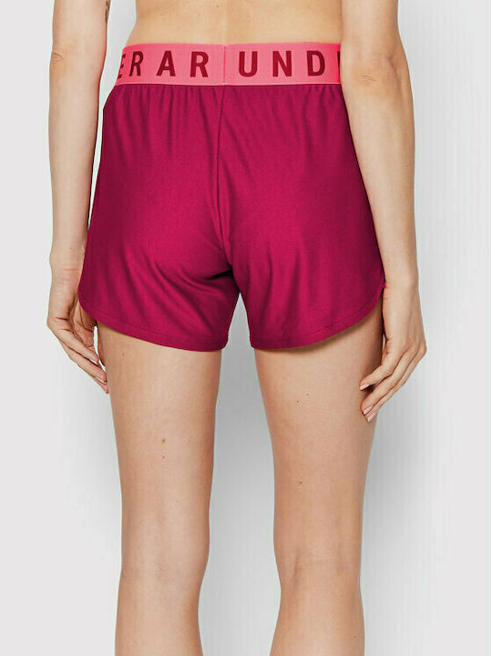 Under Armour Play Up Women's Sporty Shorts Burgundy