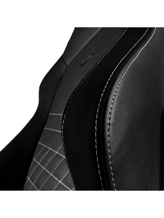 Noblechairs Hero Καρέκλα Gaming Δερματίνης με Ρυθμιζόμενα Μπράτσα Black/Platinum-White