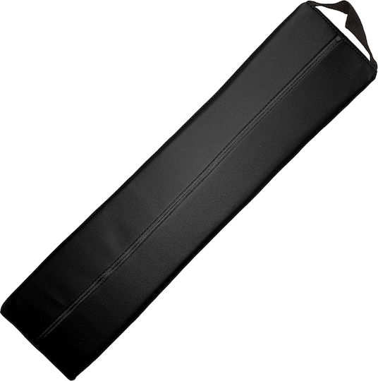Medicin Ημικυλινδρικό Μαξιλάρι Αυχένα 64x14.5x8.5cm Μαύρο