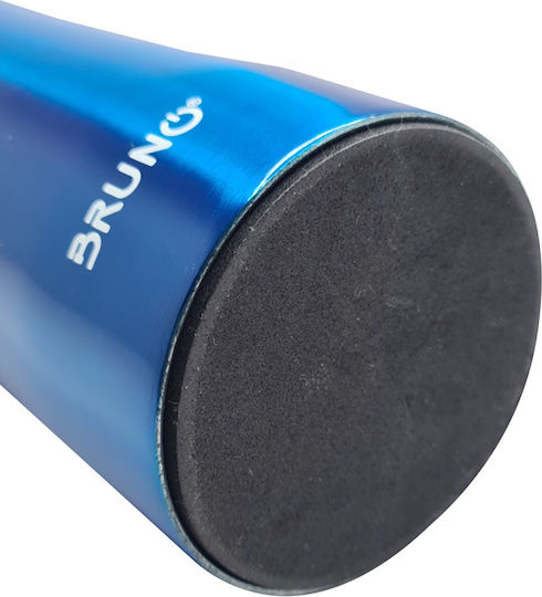 Bruno Bruno Thermosflasche Rostfreier Stahl 750ml Blau mit Stroh und Schlinge