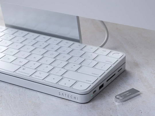 Satechi 2021 & 2022 M1 iMac USB-C Stație de andocare cu Argintiu