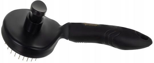 Purlov Brush for Misc Hair Lengths for Coat Cleaning Black
