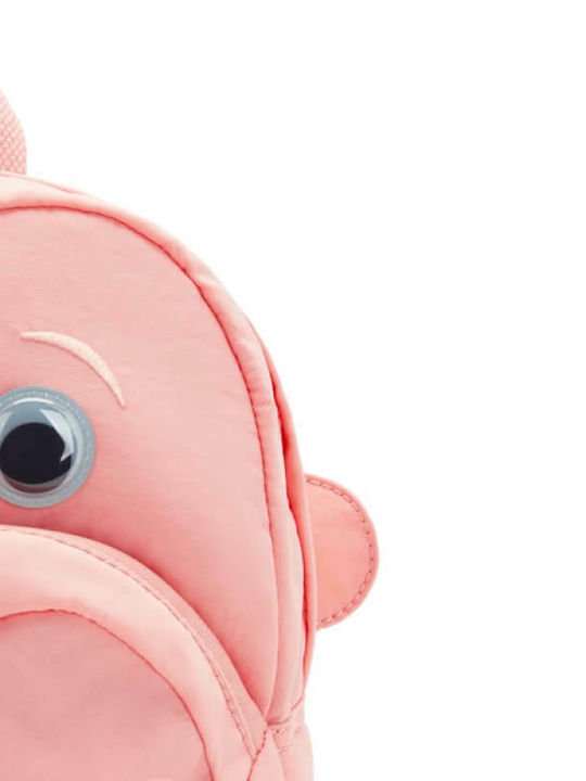 Kipling Faster Σχολική Τσάντα Πλάτης Νηπιαγωγείου Pink Candy 7lt