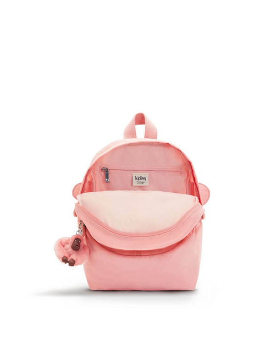 Kipling Faster Σχολική Τσάντα Πλάτης Νηπιαγωγείου Pink Candy 7lt