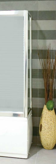 Karag SN-10 Σταθερό Πλαϊνό Μπανιέρας 70x148cm Clear Glass