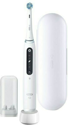 Oral-B IO Series 5 Electric Toothbrush with Pressure Sensor and Travel Case White