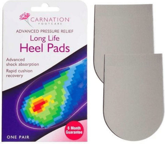 Carnation Advanced Pressure Relief Long Life Heel Pads Ανατομικά Υποπτέρνια 2τμχ