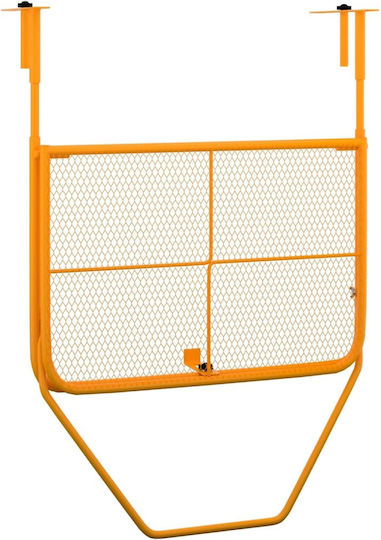 Tisch für kleine Außenbereiche Zusammenklappbar Gelb 60x40x65cm