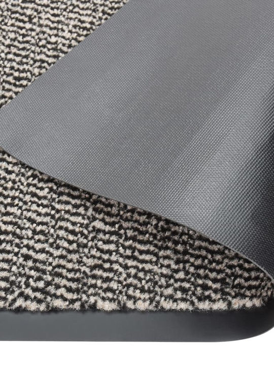 vidaXL Entrance Mat Carpet with Anti-slip Backing Open Café 80x120cm