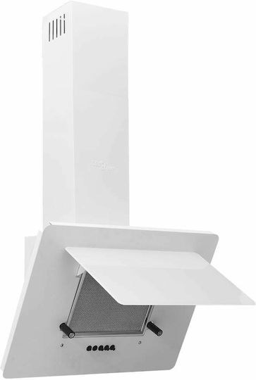 vidaXL Chimney Vent Hood 60cm White