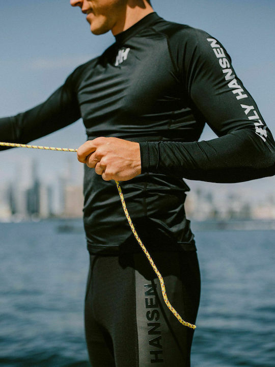 Helly Hansen Блуза Блуза Waterwear Top Черна