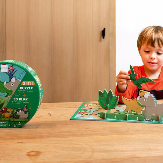 Kids Puzzle Dinosaurs for 3+ years+ Years 30pcs Scratch Europe