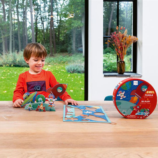 Kinderpuzzle Weltraum für 3+ Jahre alt+ Jahre 32pcs Scratch Europe