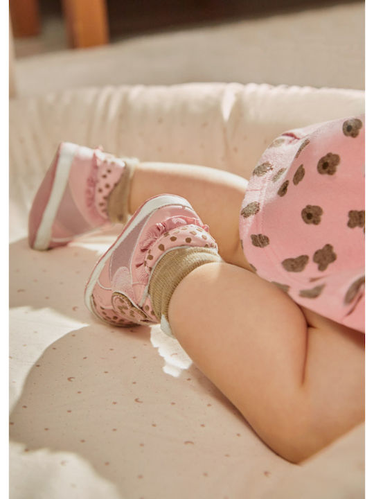Mayoral Βρεφικά Sneakers Αγκαλιάς για Κορίτσι Ροζ