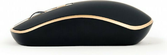 Gembird MUSW-4B-06-BG Wireless Mouse Black/Gold