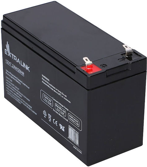 Extralink Μπαταρία UPS με Χωρητικότητα 7.2Ah και Τάση 12V EX.6327 1τμχ