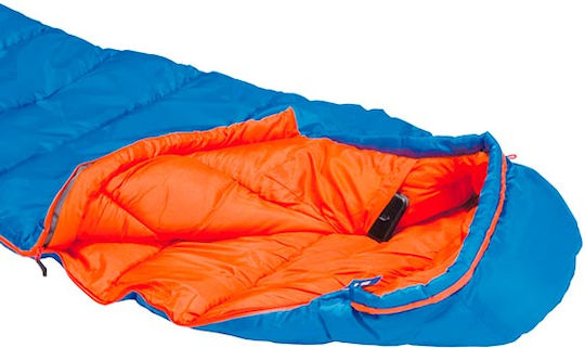 High Peak Sleeping Bag Kids 2 Seasons Comox Blue