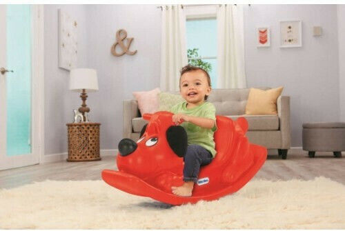 Little Tikes Rocking Κουνιστό Παιχνίδι Σκυλάκι για 12+ μηνών για Βάρος έως 22kg Κόκκινο