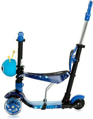 Lorelli Kids Scooter Foldable Smart Plus 3-Wheel with Seat Blue