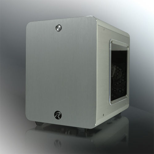 Raijintek Metis Plus Mini Tower Κουτί Υπολογιστή με Πλαϊνό Παράθυρο Ασημί