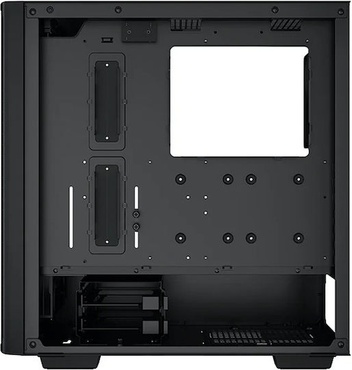 Deepcool CK560 Геймърско Midi Tower Компютърна Кутия със Страничен Прозорец Черна