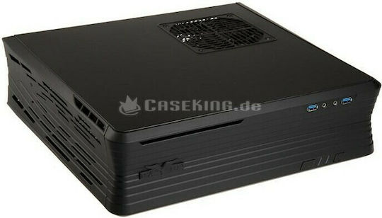 Silverstone RVZ01 Home Theater Κουτί Υπολογιστή Μαύρο