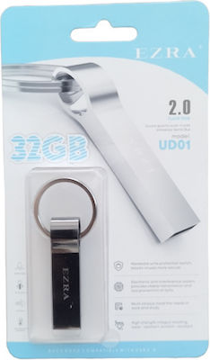 Ezra UD01 32GB USB 2.0 Stick Silver