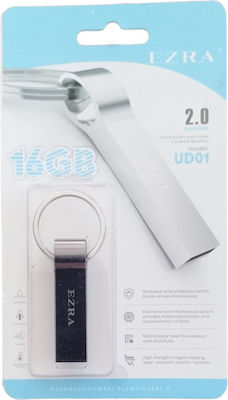 Ezra UD01 16GB USB 2.0 Stick Argint