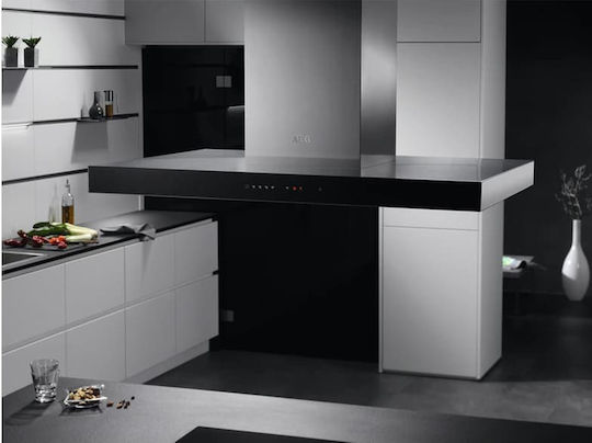 AEG Островен аспиратор 90см Inox