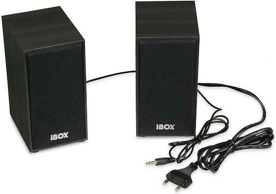 iBox IGLSP1 Difuzoare de Calculator 2.0 cu Putere 10W în Negru Culoare