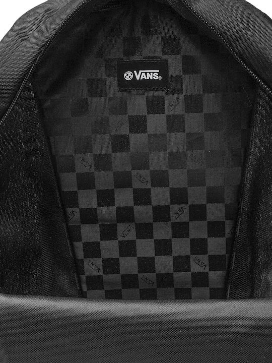 Vans Old Skool Boxed Σχολική Τσάντα Πλάτης Γυμνασίου - Λυκείου Μαύρη με Θήκη για Παγούρι 22lt