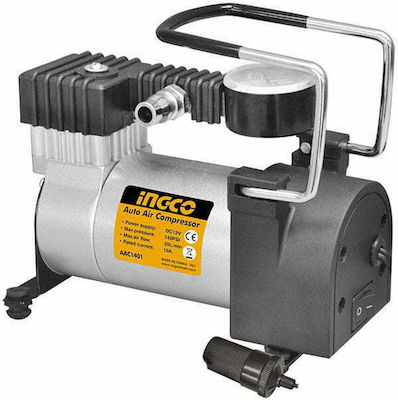 Ingco Car Tire Pump 140PSI with Cable 12V