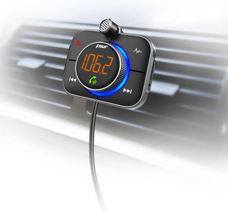 Four Connect FM Car Transmitter with Bluetooth