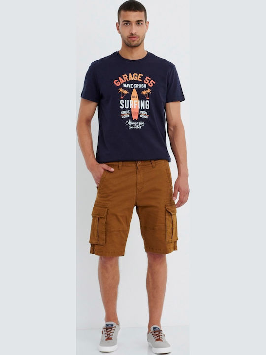 Men's Cargo Shorts Regular Fit Brown