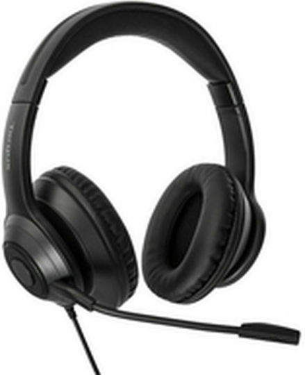 Targus AEH102GL Over Ear Multimedia Ακουστικά με μικροφωνο και σύνδεση USB-A