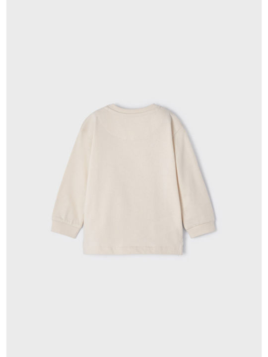 Mayoral Kids Blouse Long Sleeve Beige