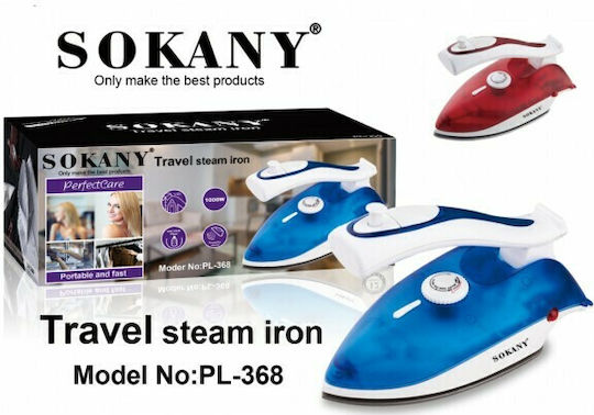 Sokany LX-368 Σίδερο Ταξιδίου Ξηρού Τύπου 700W