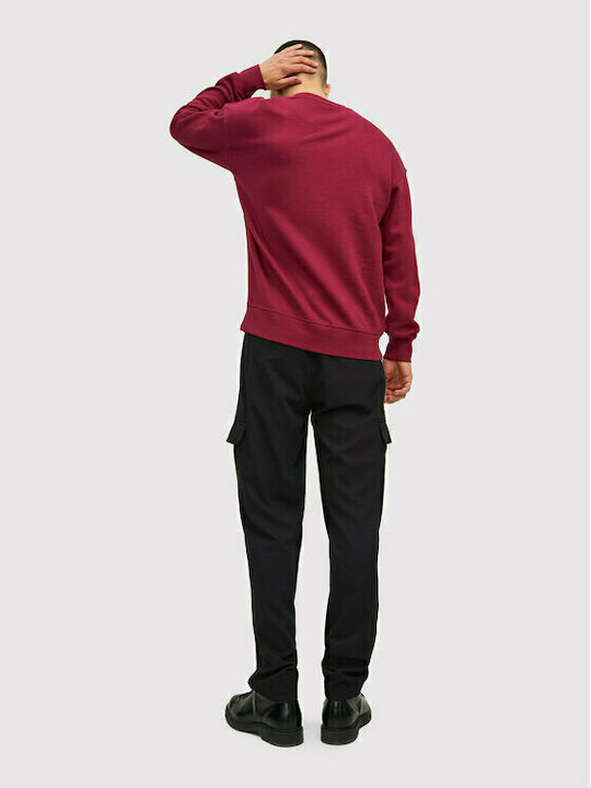 Jack & Jones Men's Sweatshirt Burgundy