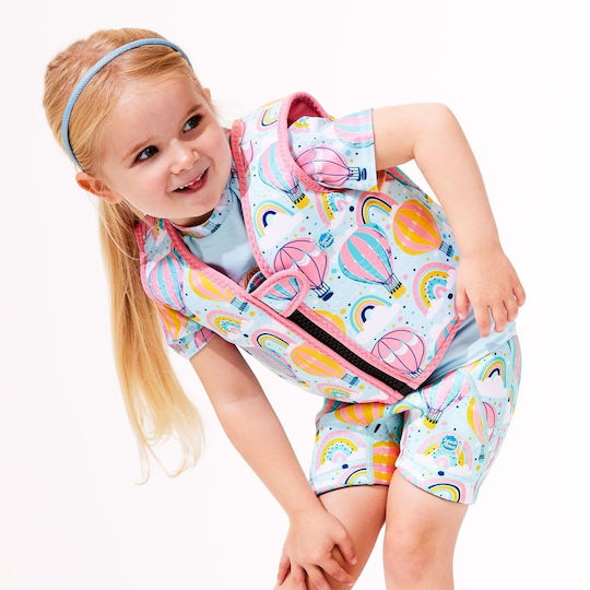 Splash About Kids' Life Jacket Pink Over the Rainbow