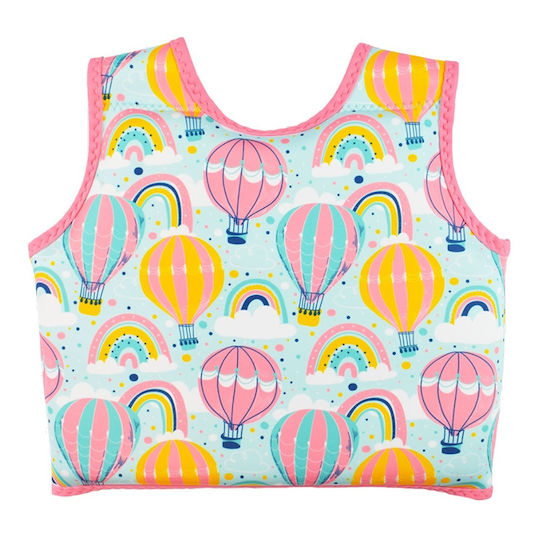 Splash About Kids' Life Jacket Pink Over the Rainbow