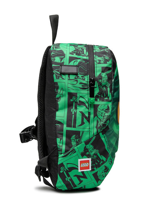 LEGO Ninjago Schulranzen Rucksack Kindergarten Grün mit Flaschenhalter