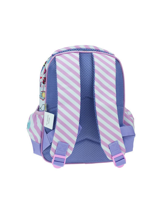 Gim School Bag Backpack Kindergarten in Purple color