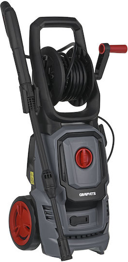 Graphite Pressure Washer Electric 1600W with Pressure 90bar and Metal Pump