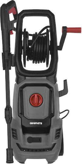 Graphite Pressure Washer Electric 1600W with Pressure 90bar and Metal Pump