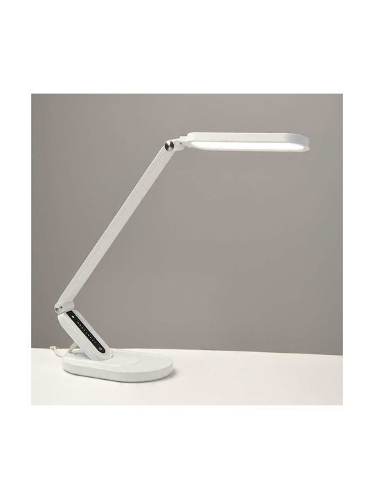 Aca Swing Arm Office LED Lighting White