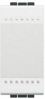 Legrand Living Light 4004N Recessed Electrical Lighting Wall Switch no Frame Basic Medium Aller Retour White