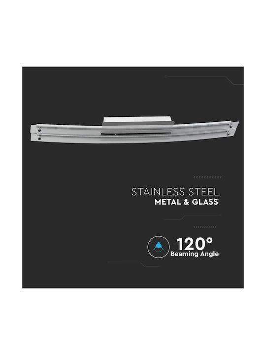 V-TAC VT-7038 Μοντέρνο Φωτιστικό Πίνακα με Ενσωματωμένο LED και Φυσικό Λευκό Φως 7.5x7.5x7.5εκ.