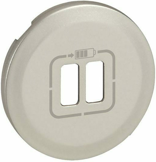 Legrand Celiane Power Socket Front Charging 2 USB in White Color 068256